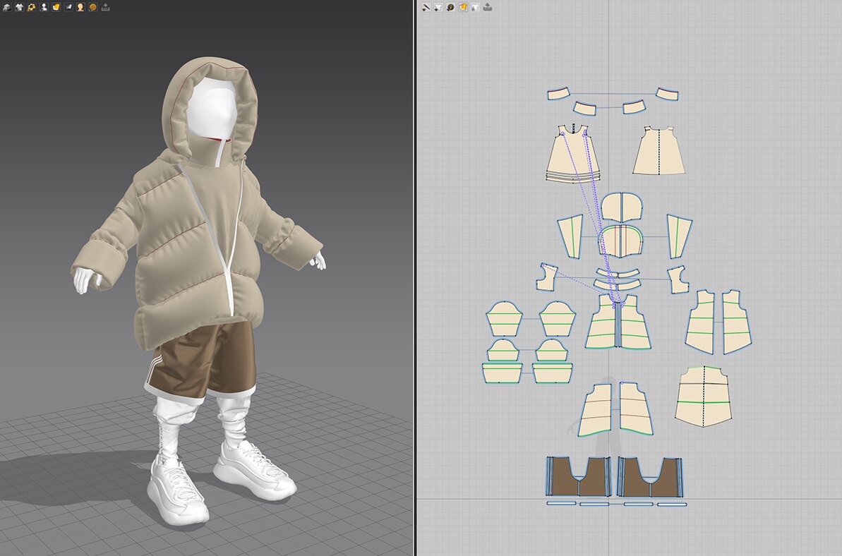 Marvelous Designer pattern 06